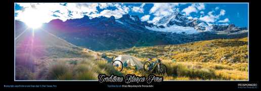 Expedition Ancash Pano #09 : Chopicalqui Sunrise