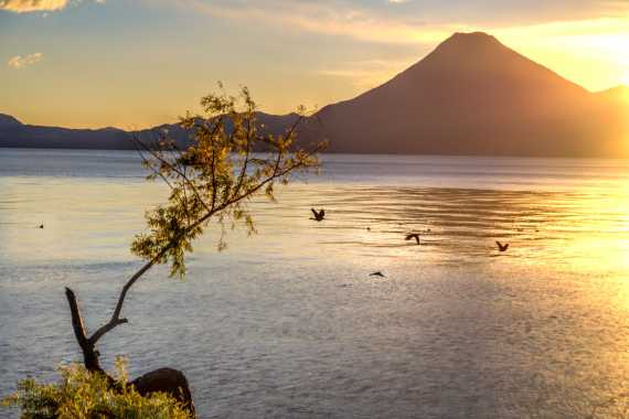 Lake atitlan Sunset