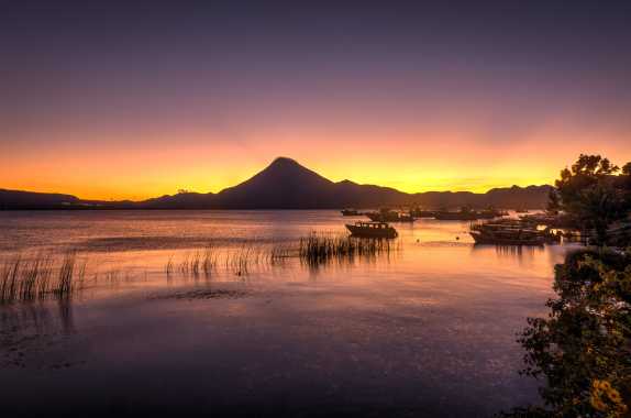 Lake Atitlan Sunset