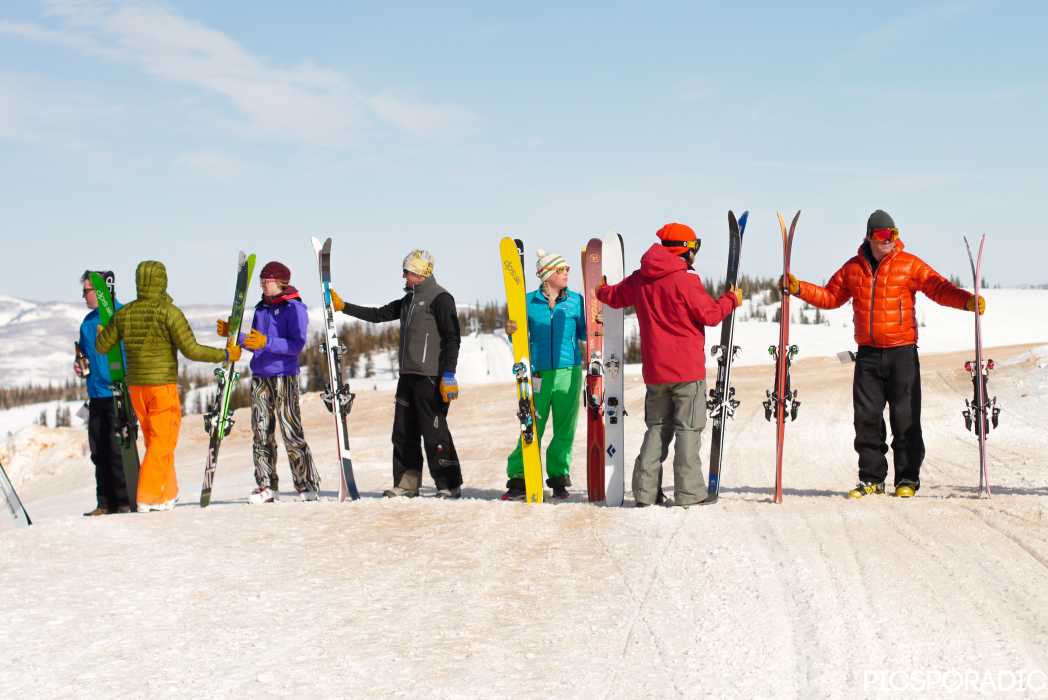 Backountry Mag Ski Test Week 2014